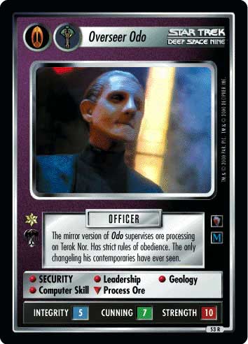 Star Trek CCG | Overseer Odo - Mirror Mirror | The Nerd Merchant