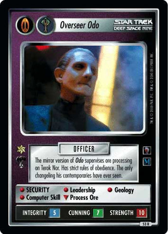 Star Trek CCG | Overseer Odo - Mirror Mirror | The Nerd Merchant