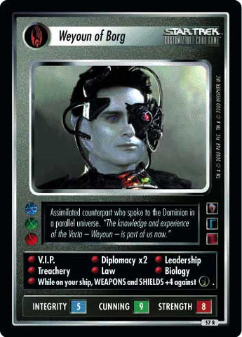 Star Trek CCG | Weyoun of Borg - Mirror Mirror | The Nerd Merchant