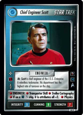 Star Trek CCG | Chief Engineer Scott - Mirror Mirror | The Nerd Merchant