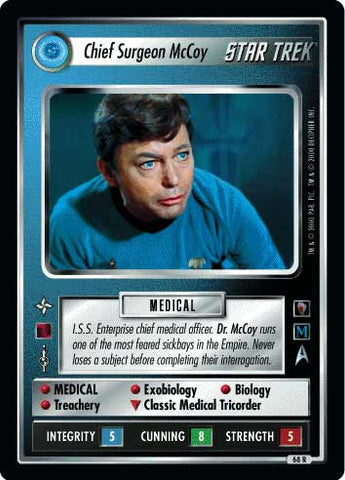 Star Trek CCG | Chief Surgeon McCoy - Mirror Mirror | The Nerd Merchant