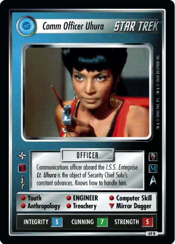 Star Trek CCG | Comm Officer Uhura - Mirror Mirror | The Nerd Merchant