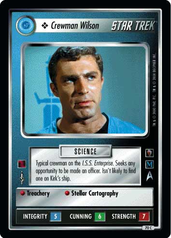 Star Trek CCG | Crewman Wilson - Mirror Mirror | The Nerd Merchant