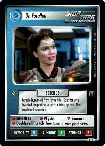 Star Trek CCG | Dr. Farallon - Mirror Mirror | The Nerd Merchant