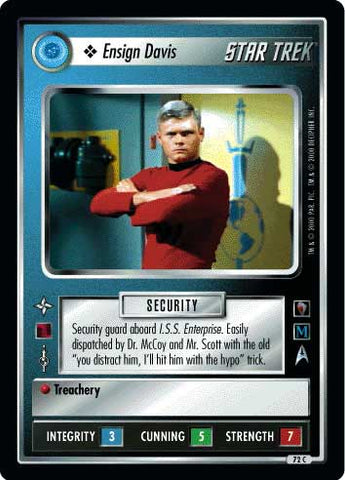 Star Trek CCG | Ensign Davis - Mirror Mirror | The Nerd Merchant