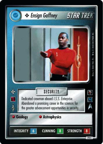 Star Trek CCG | Ensign Gaffney - Mirror Mirror | The Nerd Merchant