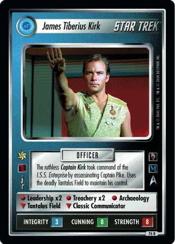Star Trek CCG | James Tiberius Kirk - Mirror Mirror | The Nerd Merchant