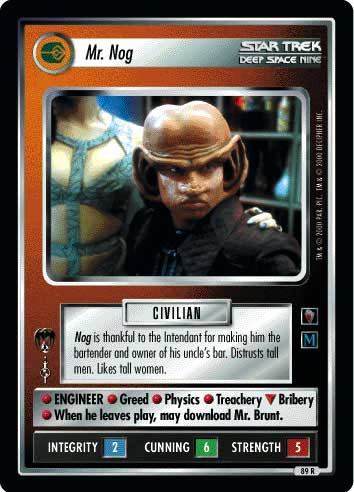 Star Trek CCG | Mr. Nog - Mirror Mirror | The Nerd Merchant