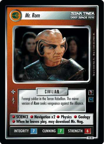 Star Trek CCG | Mr. Rom - Mirror Mirror | The Nerd Merchant
