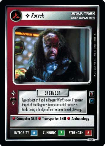 Star Trek CCG | Korvek - Mirror Mirror | The Nerd Merchant