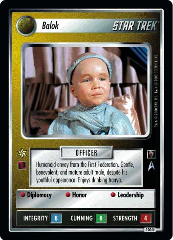 Star Trek CCG | Balok - Mirror Mirror | The Nerd Merchant