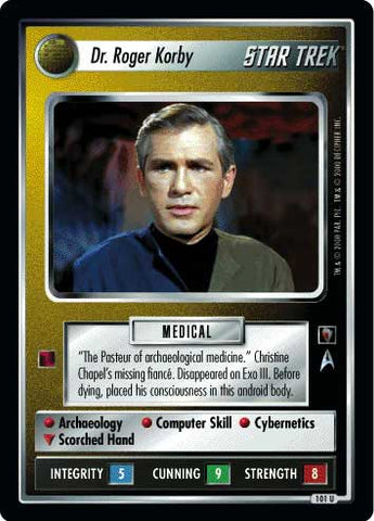 Star Trek CCG | Dr. Roger Korby - Mirror Mirror | The Nerd Merchant