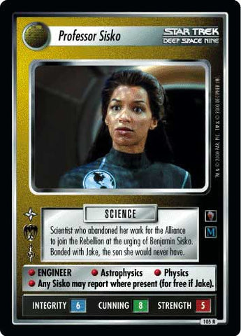 Star Trek CCG | Professor Sisko - Mirror Mirror | The Nerd Merchant