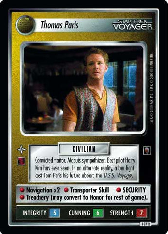 Star Trek CCG | Thomas Paris - Mirror Mirror | The Nerd Merchant