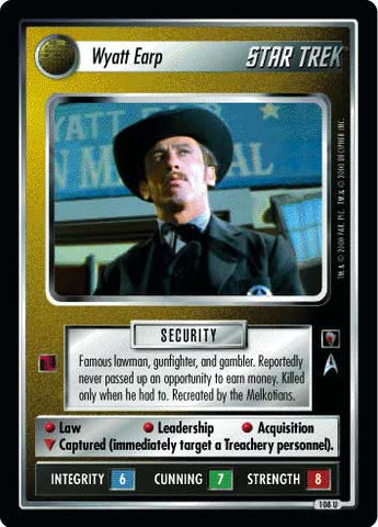 Star Trek CCG | Wyatt Earp - Mirror Mirror | The Nerd Merchant