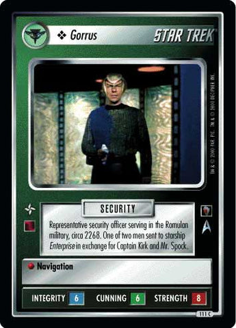 Star Trek CCG | Gorrus - Mirror Mirror | The Nerd Merchant