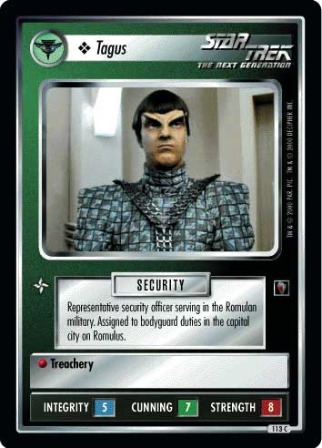Star Trek CCG | Tagus - Mirror Mirror | The Nerd Merchant