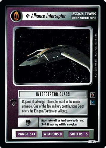Star Trek CCG | Alliance Interceptor - Mirror Mirror | The Nerd Merchant
