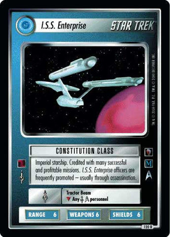 Star Trek CCG | I.S.S. Enterprise - Mirror Mirror | The Nerd Merchant