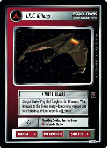 Star Trek CCG | I.K.C. Ki'tang - Mirror Mirror | The Nerd Merchant