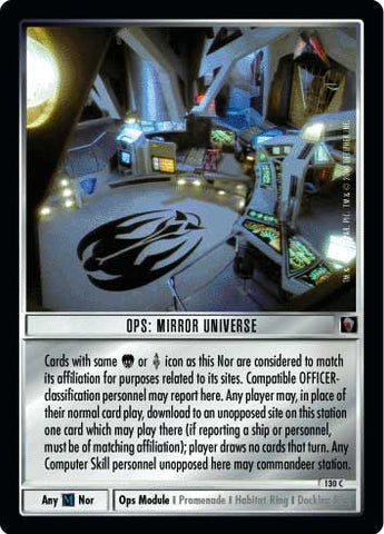 Star Trek CCG | Ops: Mirror Universe - Mirror Mirror | The Nerd Merchant