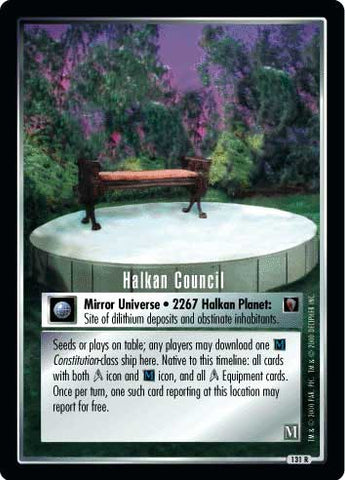 Star Trek CCG | Halkan Council - Mirror Mirror | The Nerd Merchant
