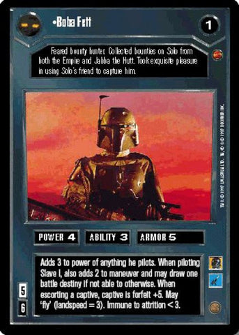 Star Wars CCG | Boba Fett (Cloud City) - Cloud City  | The Nerd Merchant