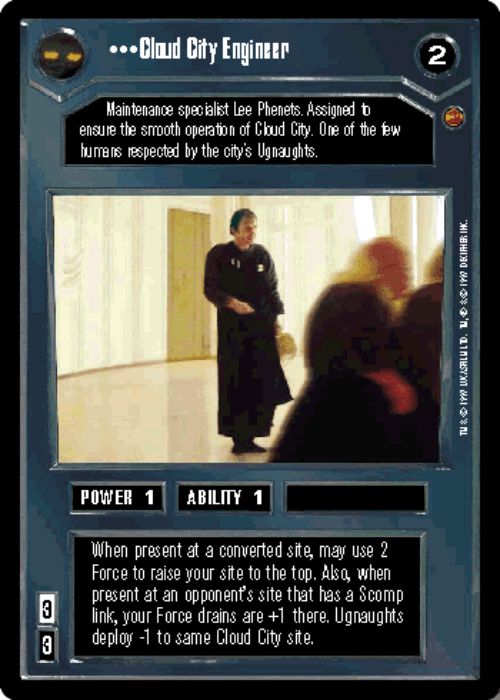 Star Wars CCG | Cloud City Engineer - Cloud City | The Nerd Merchant