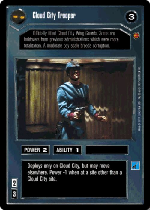 Star Wars CCG | Cloud City Trooper [Dark] - Cloud City | The Nerd Merchant