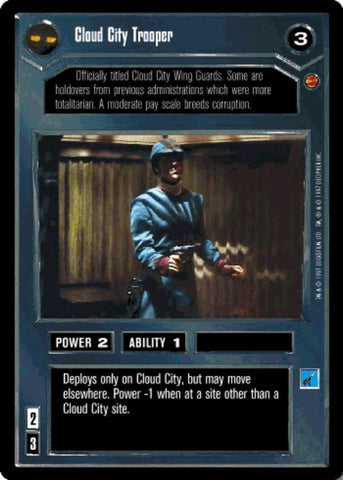 Star Wars CCG | Cloud City Trooper [Dark] - Cloud City  | The Nerd Merchant