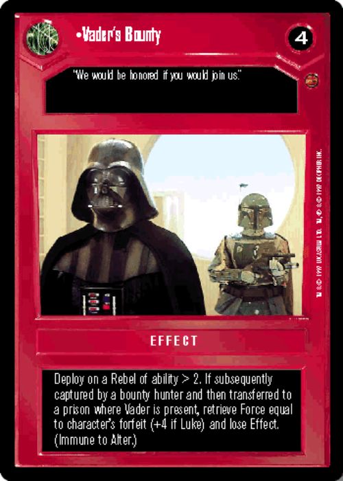 Star Wars CCG | Vader's Bounty - Cloud City | The Nerd Merchant