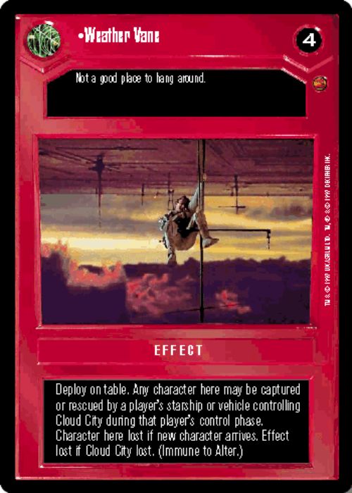 Star Wars CCG | Weather Vane [Dark] - Cloud City  | The Nerd Merchant