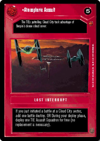 Star Wars CCG | Atmospheric Assault - Cloud City  | The Nerd Merchant