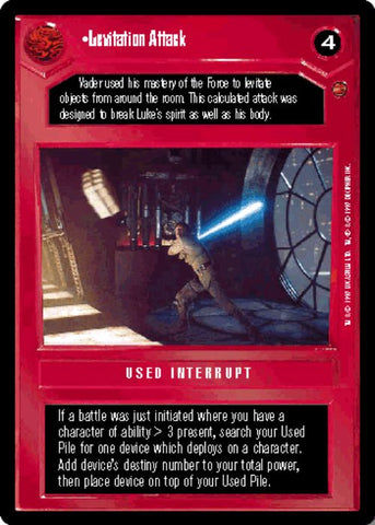 Star Wars CCG | Levitation Attack - Cloud City  | The Nerd Merchant