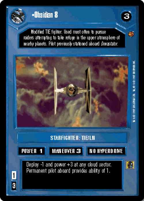 Star Wars CCG | Obsidian 8 - Cloud City  | The Nerd Merchant