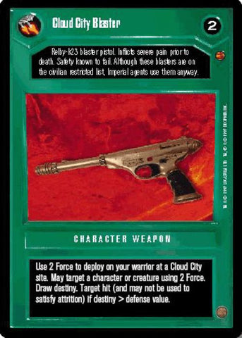 Star Wars CCG | Cloud City Blaster [Dark] - Cloud City  | The Nerd Merchant