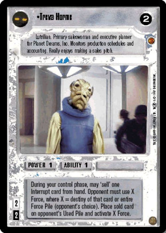 Star Wars CCG | Treva Horme - Cloud City  | The Nerd Merchant