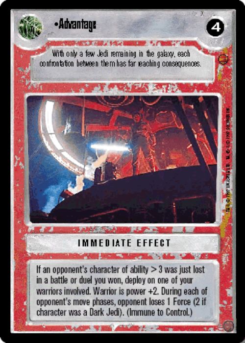 Star Wars CCG | Advantage - Cloud City  | The Nerd Merchant