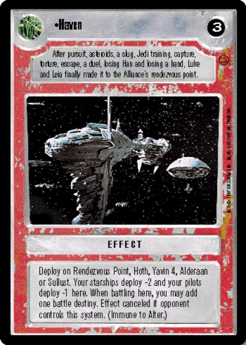 Star Wars CCG | Haven - Cloud City  | The Nerd Merchant