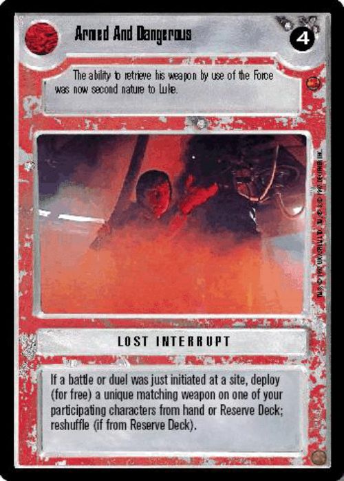 Star Wars CCG | Armed And Dangerous - Cloud City  | The Nerd Merchant