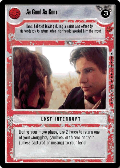 Star Wars CCG | As Good As Gone - Cloud City  | The Nerd Merchant