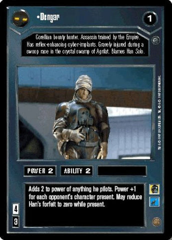 Star Wars CCG | Dengar - Dagobah  | The Nerd Merchant