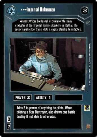 Star Wars CCG | Imperial Helmsman - Dagobah  | The Nerd Merchant