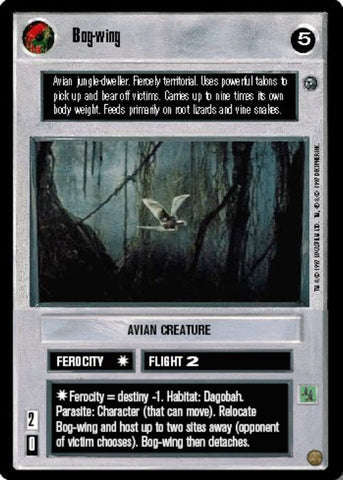 Star Wars CCG | Bog-wing [Dark] - Dagobah  | The Nerd Merchant