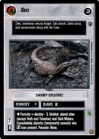 Star Wars CCG | Sleen - Dagobah  | The Nerd Merchant