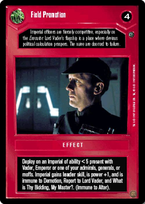 Star Wars CCG | Field Promotion - Dagobah  | The Nerd Merchant