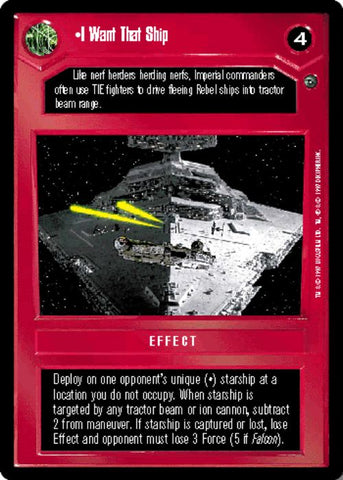 Star Wars CCG | I Want That Ship - Dagobah  | The Nerd Merchant