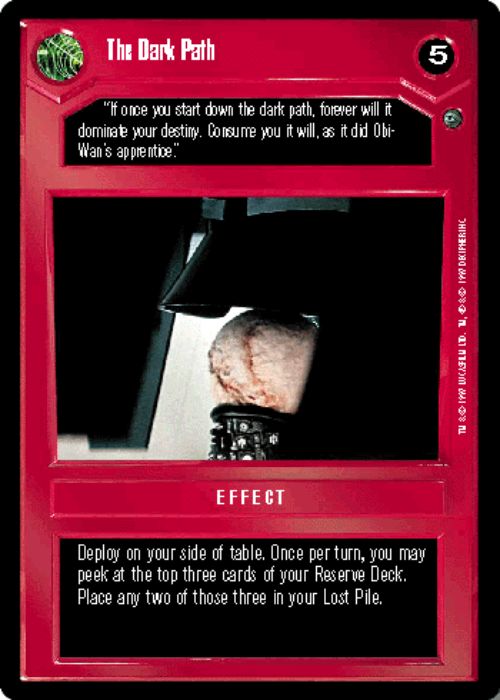 Star Wars CCG | The Dark Path - Dagobah | The Nerd Merchant