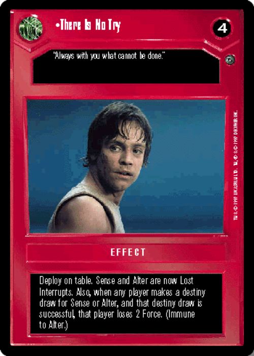 Star Wars CCG | There Is No Try - Dagobah | The Nerd Merchant