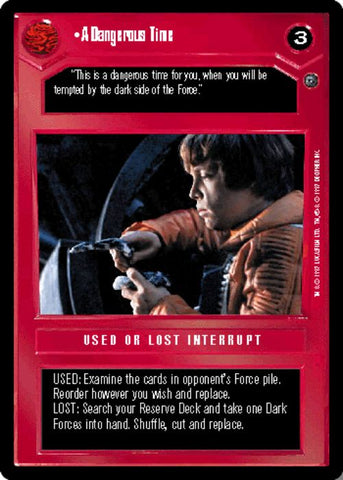 Star Wars CCG | A Dangerous Time - Dagobah  | The Nerd Merchant